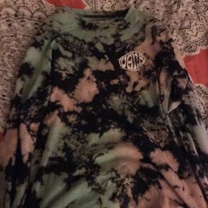 Tie dye vans shirt